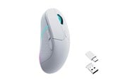 Myszka - Keychron M3 RGB Light 79g Wireless 1K - Myszka do gier - Optyczny - 5 - Biały z RGB - M3-A3