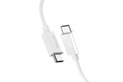 Kabel USB - Spigen Essential USB C to USB C 60W Cable - white EB6020CC - ACA08719