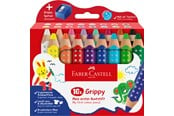 Przybory do pisania i rysowania - Faber-Castell Colour pencil Grippy set 16 w. sharpener - 110645