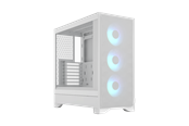 Obudowa komputerowa - Fractal Design Pop 2 Air White TG RGB - Obudowa komputerowa - Miditower - Biały - FD-C-POA2A-04