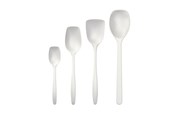 Przybory kuchenne - Rosti - Classic kitchen spoons Set of 4 - White - 30118