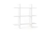 Wsporniki i zawiasy  - Kids Concept - Wall Shelf STAR - White - 70 x 70 x 15 cm - 1000879