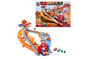 Samochody i pojazdy - Disney Pixar Cars Radiator Springs Race & Rescue - Rescue Road Raceway Playset - JFL57
