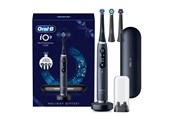 Szczoteczka elektryczna do zebów - Oral-B Szczoteczka do zębów iO9 Black Gift Pack incl. Charging Travel Case + 2 extra brush heads - 8006530069199