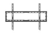 Uchwyty ścienne, uchwyty AV i meble AV - Deltaco mounting kit - fixed - for flat panel - up to 45 kg - black - Max 45 kg - recommended for 80" - ARM-523-B