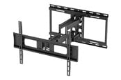 Uchwyty scienne, uchwyty AV i meble AV - Deltaco Office mounting kit - full-motion - for LCD TV / curved LCD TV - heavy-duty.80 kg - black - Max 80 kg - recommended for 86" - ARM-0260-B