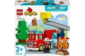 LEGO®  - LEGO DUPLO 10473 Wóz strażacki z wężem i strażakiem - 10473
