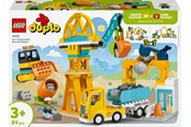 LEGO® - LEGO DUPLO 10476 Plac budowy z pojazdami 3 w 1 - 10476