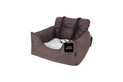 Psy - Nordic Paws - Car seat Luxury Brown Cozy - 53x50x35 cm - 697271866725