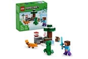 LEGO® - LEGO Minecraft 21583 Przygoda Steve’a w tajdze - 21583