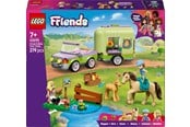 LEGO®  - LEGO Friends 42695 Przyczepa z koniem i źrebaczkiem - 42695