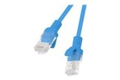Kabel sieciowy - Lanberg patch cable - 2 m - blue RAL 5012 - Niebieski - 2m - PCU6-10CC-0200-B