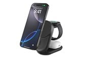 Telefon - Adapter i Ładowarka - Belkin UltraCharge 25w Qi2 3in1 Magnetic Charger - Black - WIZ037KQBK