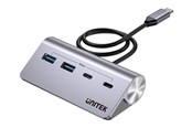 USB hub - Unitek uHUB Q4 - hub - 4-in-1 - 4 ports USB hub - 4 - Szary - H1337AGY01