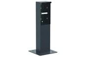 Przelaczniki - Niko-Servodan Hydro garden post with 2 functions including mounting flange, black - 761-36920