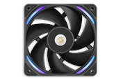 Wentylator obudowy - NZXT F120X Performance Fan - Wentylator obudowy - 120mm - Czarny ze światłem RGB - 41 dBA - RF-U12PN-B1
