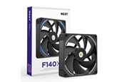 Wentylator obudowy - NZXT F140X - Wentylator obudowy - 140mm - Czarny ze światłem RGB - 41 dBA - RF-U14PN-B1