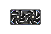 Wentylator obudowy - NZXT F240X - Wentylator obudowy - 240mm - Czarny ze światłem RGB - 41 dBA - RF-U24PN-B1