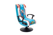 Fotel gamingowy - X Rocker Super Mario 2.1 Audio Pedestal Chair - Red/Blue - 0094338201086