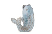Dekoracje - Bloomingville - Hiro Vase - Blue - Stoneware - 82061997