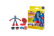 Klocki konstrukcyjne - Play-Doh Marvel Captain America Stamping Shield - G00565L00