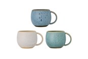 Akcesoria kuchenne - Bloomingville - Harriet Mug (Set of 3) - Blue - 82072559