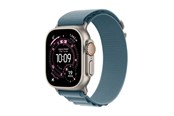 Smartwatch, zegarek i opaska sportowa - Apple Watch Ultra 3 GPS + Cellular 49mm Natural Titanium Case with Light Blue Alpine Loop - Small - MEWK4DH/A