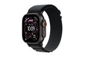 Smartwatch, zegarek i opaska sportowa - Apple Watch Ultra 3 GPS + Cellular 49mm Black Titanium Case with Black Alpine Loop - Small - MF0Q4DH/A