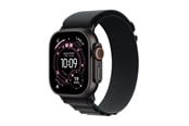 Smartwatch, zegarek i opaska sportowa - Apple Watch Ultra 3 GPS + Cellular 49mm Black Titanium Case with Black Alpine Loop - Medium - MF0V4DH/A