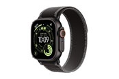 Smartwatch, zegarek i opaska sportowa - Apple Watch Ultra 3 GPS + Cellular 49mm Black Titanium Case with Black/Charcoal Trail Loop - S/M - MF1D4DH/A