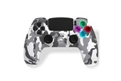 Akcesoria dla graczy - Freaks And Geeks Wireless Controller for PS4 with 3.5mm jack slot - LED - White Camo - Wireless Controller - Sony PlayStation 4 - 140142C