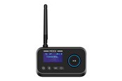 Sluchawki, zestaw sluchawkowy - Mixx Audio StreamQ - headphones with mic - with StreamPort Audio Transmitter - SQTV-SP-BK-399