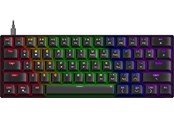 Klawiatura - Speed-Link ATMOS RGB Rainbow - Klawiatura gamingowa - Angielski (US) - SL-670015-BK-US