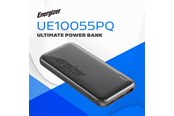 Powerbank - Energizer 10K Powerbank - 22.5W (2x USB-C PD + USB-A) Powerbank - Czarny - 10000 mAh - UE10055PQ