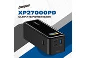 Powerbank - Energizer Powerbank - 140W - 2xUSB-C PD 3.1 + USB-A Powerbank - Czarny - 27000 mAh - XP27000PD