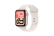 Smartwatch, zegarek i opaska sportowa - Apple Watch SE 3 GPS + Cellular 44mm Starlight Aluminium Case with Starlight Sport Band - S/M - MEPE4QN/A