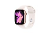 Smartwatch, zegarek i opaska sportowa - Apple Watch Series 11 GPS 42mm Rose Gold Aluminium Case with Light Blush Sport Band - S/M - MEU04QN/A