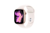 Smartwatch, zegarek i opaska sportowa - Apple Watch Series 11 GPS + Cellular 42mm Rose Gold Aluminium Case with Light Blush Sport Band - M/L - MF8F4QN/A