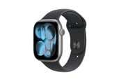 Smartwatch, zegarek i opaska sportowa - Apple Watch Series 11 GPS 46mm Space Grey Aluminium Case with Black Sport Band - S/M - MEV04QN/A
