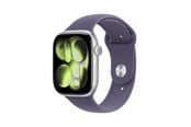 Smartwatch, zegarek i opaska sportowa - Apple Watch Series 11 GPS 46mm Silver Aluminium Case with Purple Fog Sport Band - S/M - MEV94QN/A