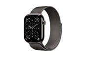 Smartwatch, zegarek i opaska sportowa - Apple Watch Series 11 GPS + Cellular 46mm Slate Titanium Case with Slate Milanese Loop - S/M - MFD34QN/A