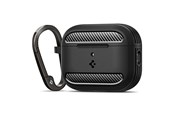 Sluchawki, zestaw sluchawkowy - Spigen Rugged Armor - matte black - AirPods Pro 3 - ACS09822