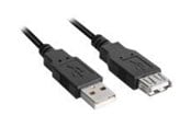 Kabel USB - Sharkoon - USB extension cable - USB to USB - 1 m - 4044951015405
