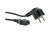 Kabel zasilajacy (wewnetrzny) - Schwaiger - power cable - power IEC 60320 C13 to power CEE 7/7 - 1.8 m - CK80 531