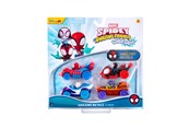 Samochody i pojazdy - Marvel Spidey and his Amazing Friends Waterwebs Amazing Metals 4-pack - SNF0378