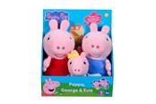 Plusz - Peppa Pig 3pk plush - 8423