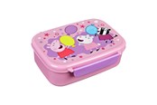 Przybory szkolne - Peppa Pig Lunchbox with Snack Tray - PIPB9903