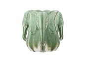 Dekoracje - Bloomingville - Pontus Vase - Green - Stoneware - 82063065