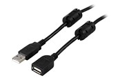 Kabel USB - Deltaco - USB extension cable - USB to USB - 2 m - USB2-12FS