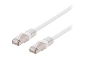 Kabel sieciowy - Deltaco patch cable - 3 m - white - Biały - 3m - SFTP-63VH
